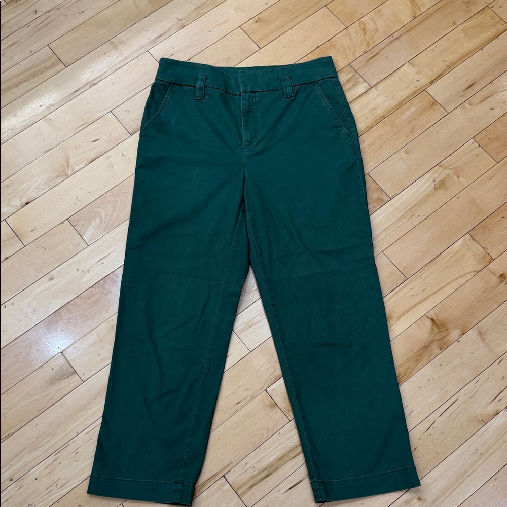 Women’s Loft Dress Green Pant, High waisted